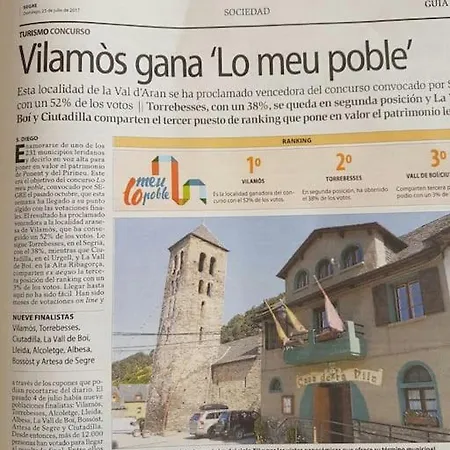 Apartman Acogedor Estudio En Vilamos, Lleida *